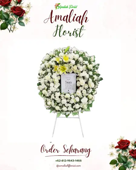 Krans Bunga Duka Paket Wedding Bogor